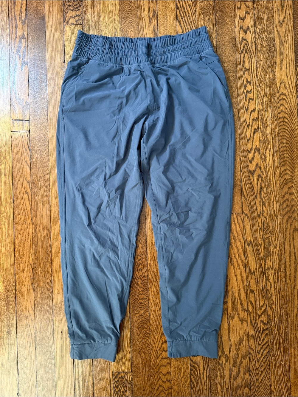 Free Fly Lined Breeze Jogger Pants, GUC, Large, Dark teal/gray